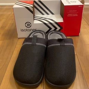 Isotoner slip on loafers / house shoes